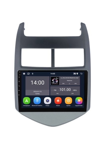 Chevrolet Aveo Android Multimedya Sistemi (2012-2013) NV464