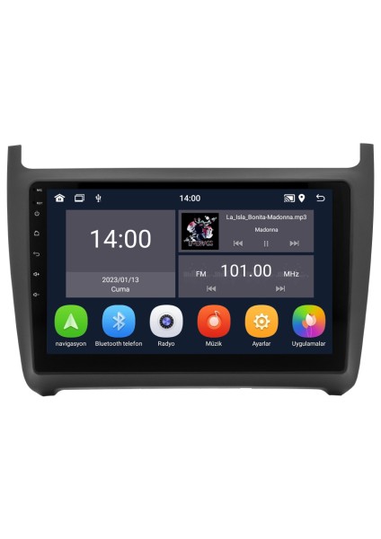 Volkswagen Polo Android Multimedya Sistemi (2014-2017) NV464