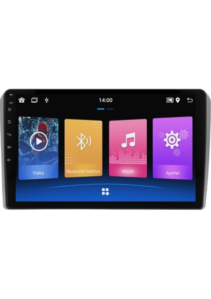 Ford Fiesta Android Multimedya Sistemi (2006-2009) 4+64 GB 2k QLED