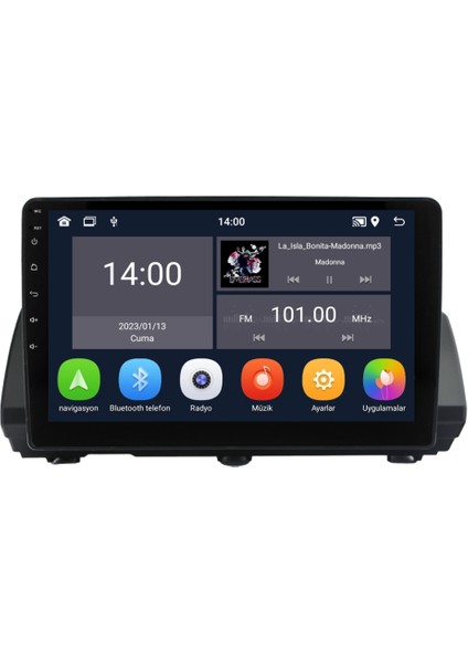 Dacia Sandero Android Multimedya Sistemi (2021-2024) 4+64 GB