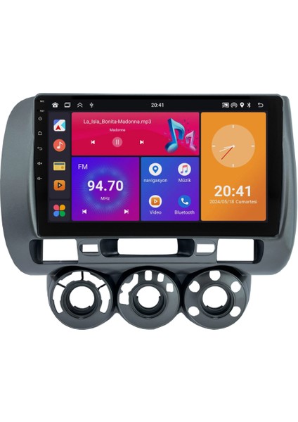 Honda City Android Multimedya Sistemi (2006-2009) 6+64 GB