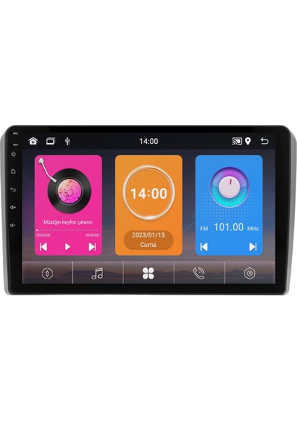 Ford C-Max Android Multimedya Sistemi (2008-2009) 6+64 GB 4K OLED