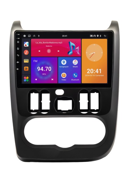 Dacia Logan Android Multimedya Sistemi (2009-2012) 6+64 GB