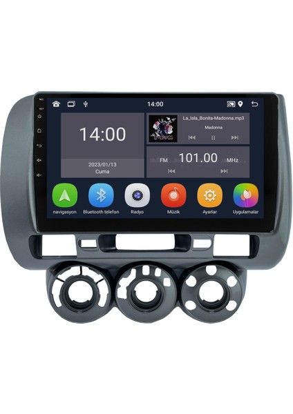 Honda City Android Multimedya Sistemi (2006-2009) 4+64 GB