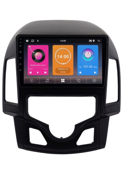 Hyundai I30 Android Multimedya Sistemi (2008-2011) Dijital Klima NV6644K