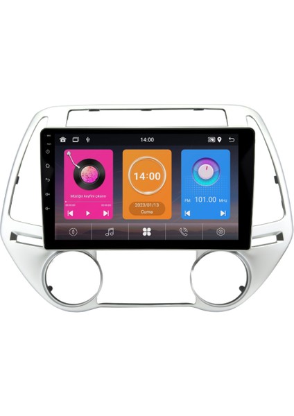 Hyundai I20 Android Multimedya Sistemi (2012-2014) 6+64 GB 4K OLED