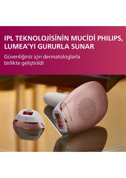Yeni 2 Akıllı Başlık (Vücut, Yüz) Lumea Ipl Lazer Epilasyon Cihazı | Kaydırarak Uygulama | Cilt Konu Sensörlü | Onerous Lambader
