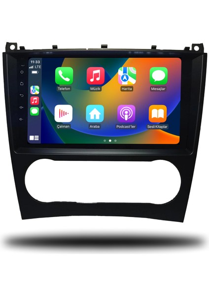 Mercedes C Class W203 W209 1999-2007 NV464 Android Carplay Multimedya Sistemi