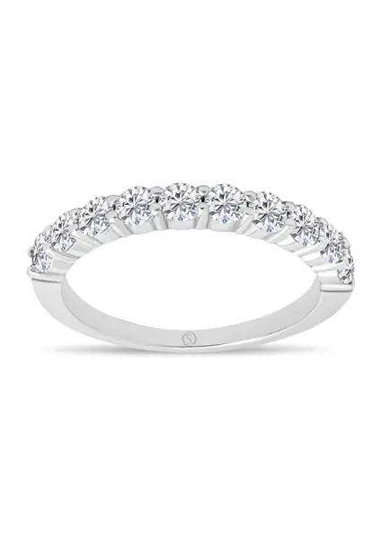 0,70 Ct Pırlanta Yarımtur Yüzük