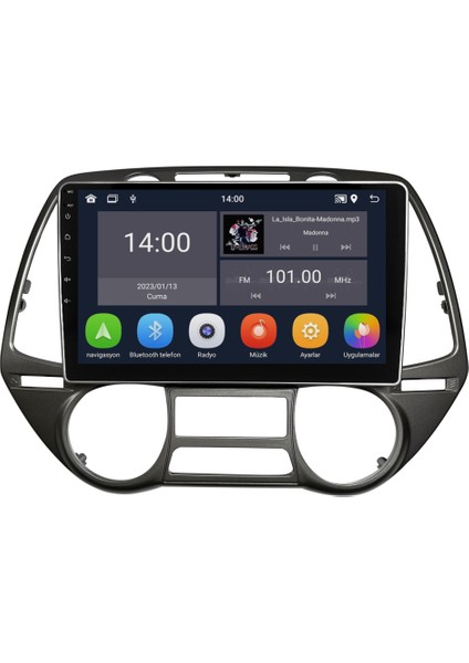 Hyundai I20 Android Multimedya Sistemi (2009-2012) NV464