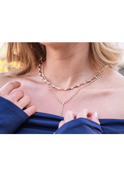 Anka 1,73 Ct Pırlanta Gerdanlık modelleri