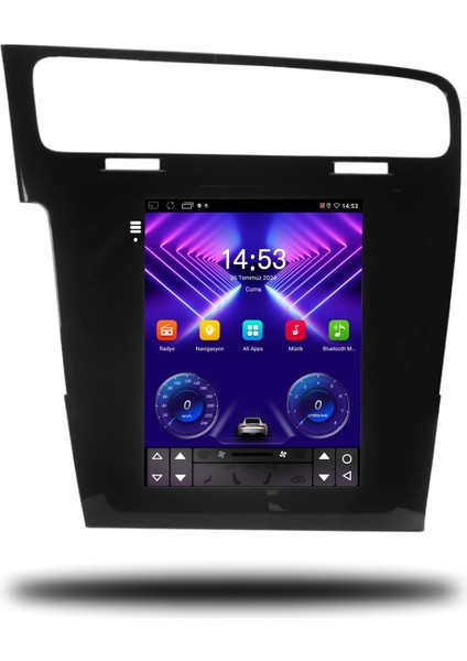 Volkswagen Golf 7 Tesla 2013-2021 Android Multimedya Sistemi