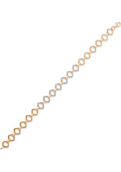 Anka 0,35 Ct Pırlanta Bileklik
