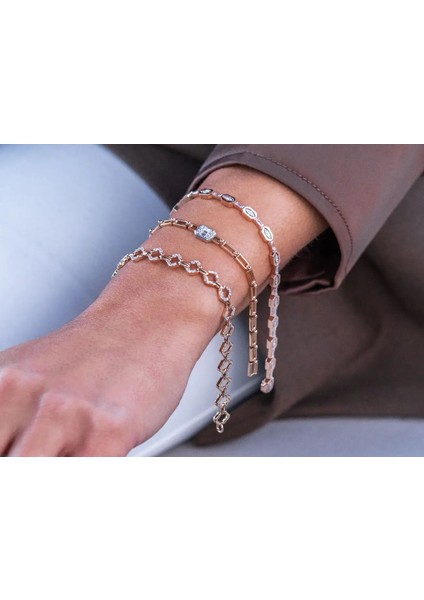 Anka 0,35 Ct Pırlanta Bileklik modelleri