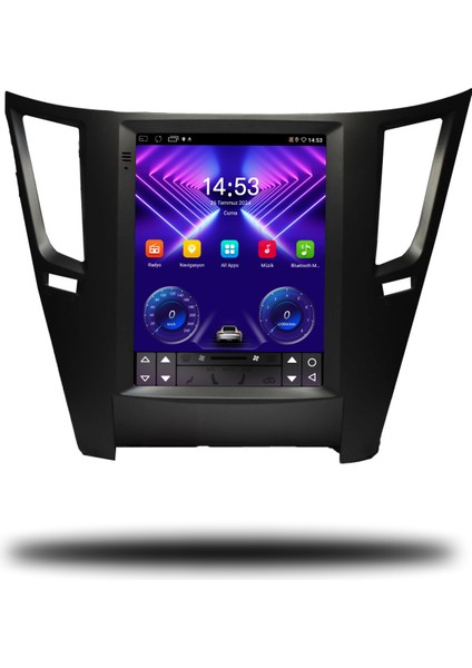 Subaru Outback Tesla 2010-2014 Android Carplay Multimedya Sistemi