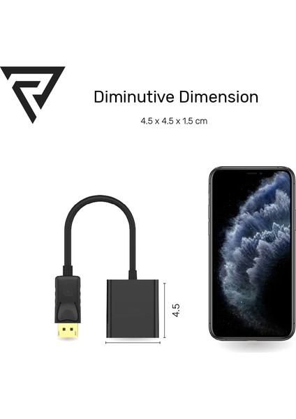 CA-4551 Displayport To HDMI Dönüştürücü Adaptör indirimleri