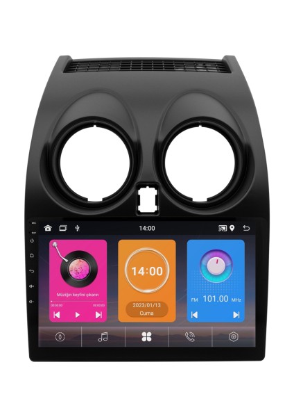 Nissan Qashqai Android Multimedya Sistemi (2007-2013) NV6644K