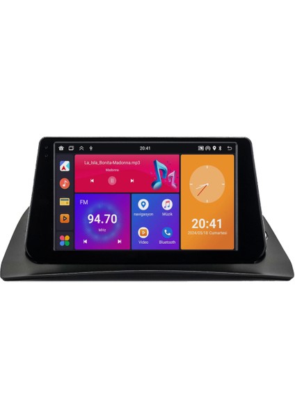 Renault Kangoo Android Multimedya Sistemi (2013-2018) 6+64 GB