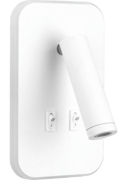 CT-5253B 13W Tuvalu LED Aplik Beyaz Kasa Günisigi