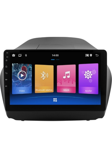 Hyundai IX35 Android Multimedya Sistemi (2010-2015) 4+64 GB 2k QLED