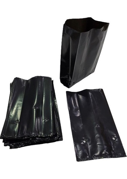 Fidan Poşeti Körüklü 13 cm x 28 Cm,fidan Poşeti, Fide Fidan Poşeti, Fidan Tüpü Adet Seçiniz