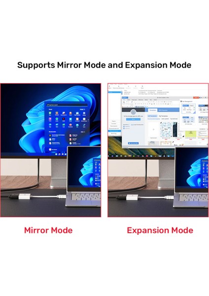 CA-4553 Beyaz HDMI To VGA Dönüştürücü Adaptör indirimleri