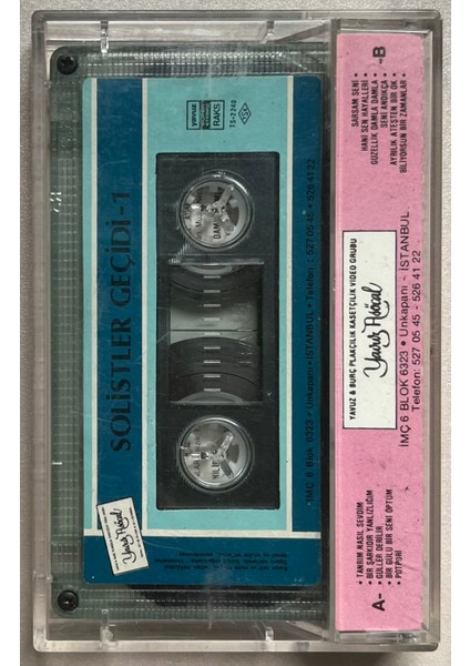 Solistler Geçidi 1 Kaset fiyatları