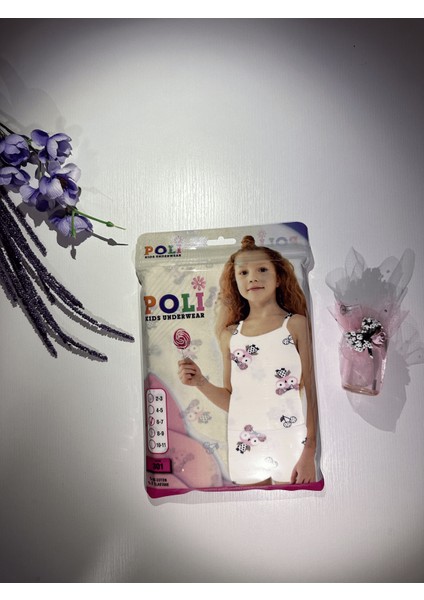 Kız Çocuk Atlet Boxer Takım %95 Pamuklu %5 Likralı Her Yaşa Özel modelleri