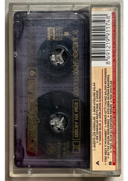 Altın Şarkılar 9 Kaset fiyatları