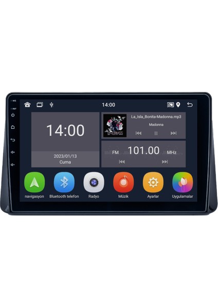 Ford Focus 1 Android Multimedya Sistemi (2019-2024) 4+64 GB