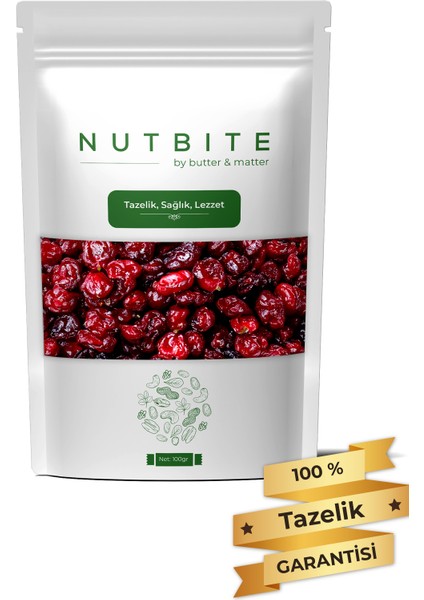 Premium Turna Yemişi 100gr - Cranberry - Çekirdeksiz Tane