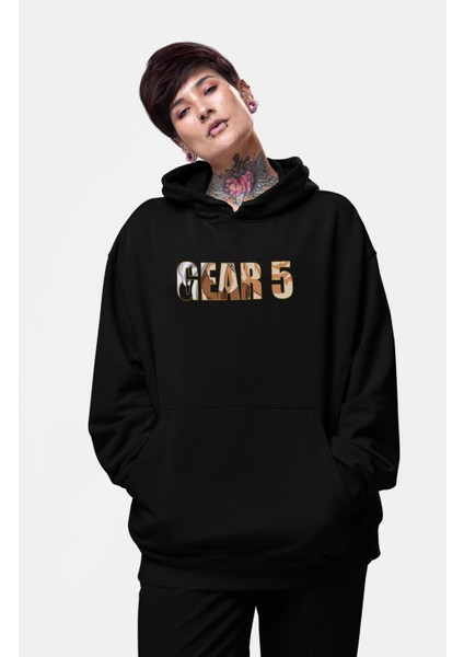 Monkey D. Luffy Nika Gear 5 Sırt Baskılı Kapüşonlu Sweatshirt, Unisex Oversize Anime Baskılı Hoodie fiyatları