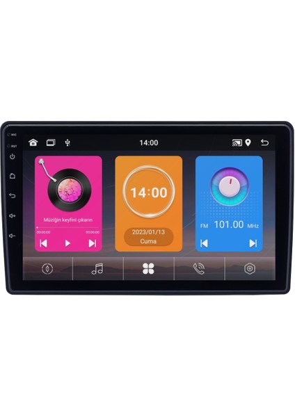 Citroen Berlingo Android Multimedya Sistemi (2009-2019) NV6644K