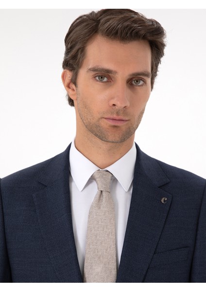 Erkek Lacivert Slim Fit Takım Elbise 50291066-VR033 fiyatları