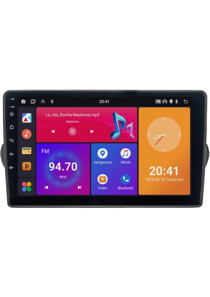 Fiat Egea Android Multimedya Sistemi (2015-2023) 6+64 GB