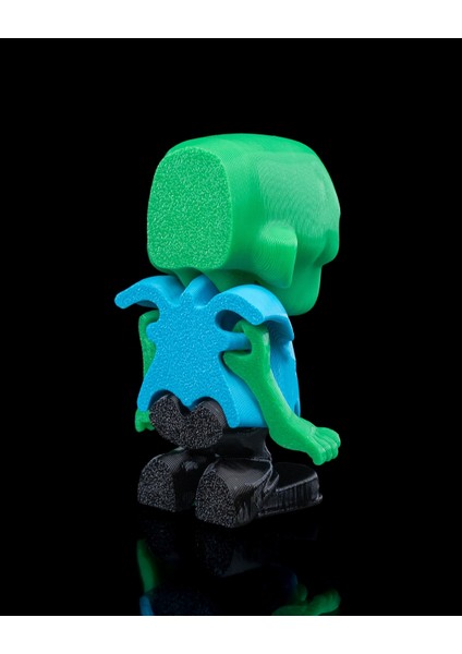 Zombi Anahtarlık - 3D Baskı Eğlenceli ve Korkutucu Katman indirimleri