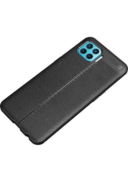Oppo Reno 4 Lite Kılıf Niss Silikon Kapak-Lacivert