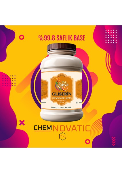 Gliserin 100ml %99.8 Saflık Oranı