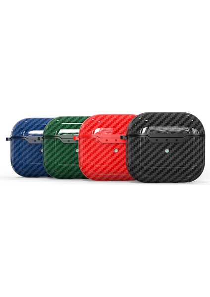 Airpods 4 Kılıf Uyumlu Airbag 05 Silikon-Siyah