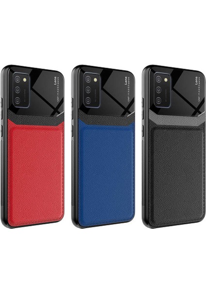 Galaxy A02S Kılıf ​zore Emiks Kapak-Lacivert