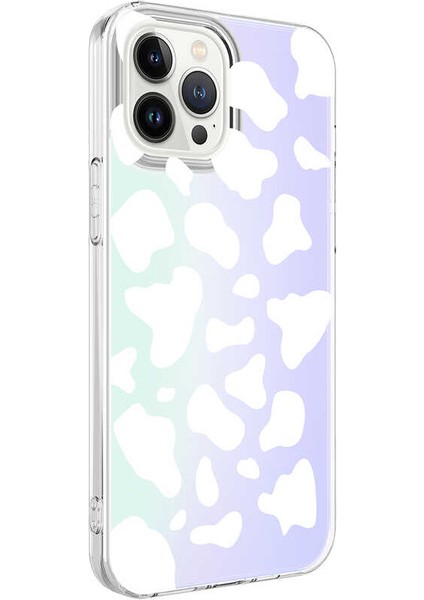 iPhone 13 Pro Uyumlu Zore M-Blue Desenli Kapak-Zebra No1