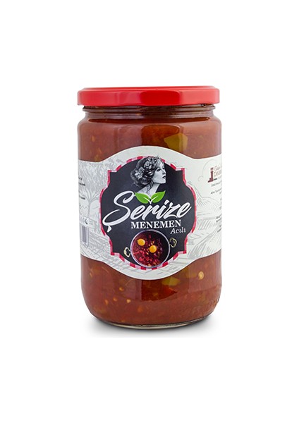 Şerize Menemen Sosu Acılı 610 gr