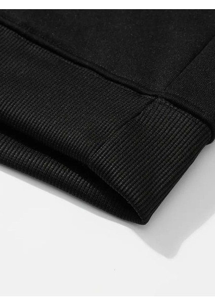 Noel Baba Şapkası Baskılı 2'li Sevgili Kombin Oversize Kapüşonlu Sweatshirt modelleri