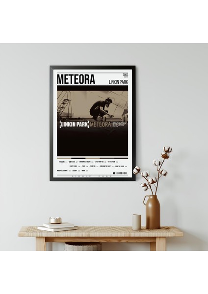 Linkin Park - Meteora Albüm / Çerçeveli Poster Tablo