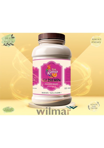 Gliserin 500ml %99.8 Saflık