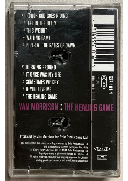 Van Morrison – The Healing Game Kaset