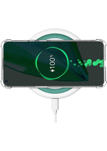 One Plus 9 Pro Kılıf Nitro Anti Shock Silikon-Renksiz