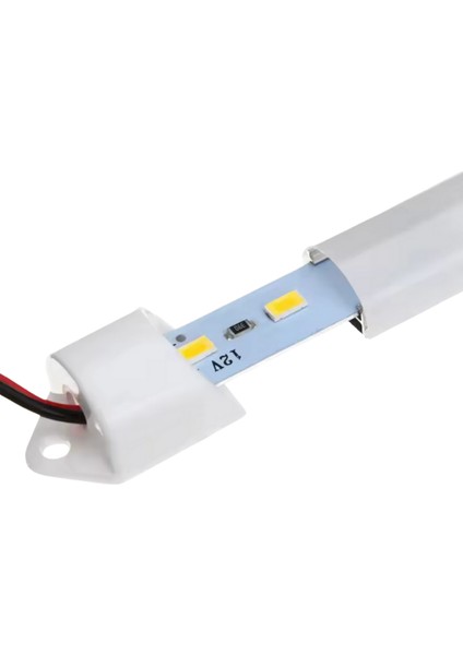 Alüminyum Kasalı Çubuk Bar LED 12V 72 Ledli 5730 Opak Cam Grow LED Full Spectrum Bitki Yetiştirme Ledi