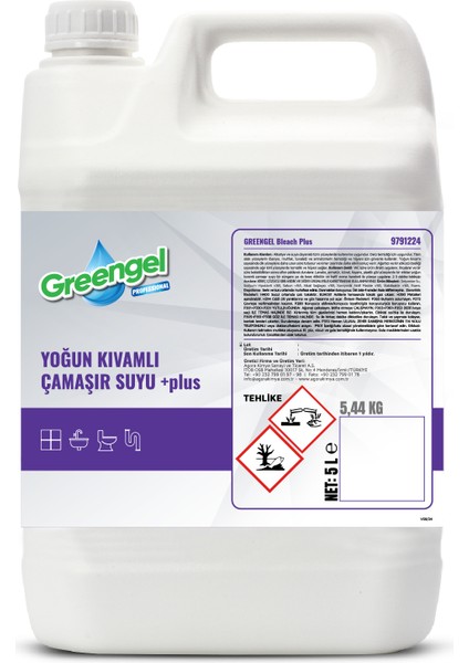 Bleach Plus-Yoğun Kıvamlı Çamaşır Suyu