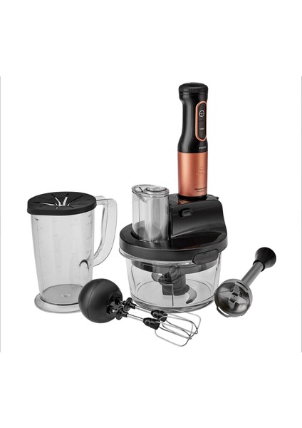6 Bıçaklı Cam Mutfak Robotu Uzun Blender Ayaklı 2500W Turbolu Güçlü Motor, Çırpma, Dilimleme, Doğrama, Blender, Karıştırma, Onerous Mutfak Tartısı Hediye